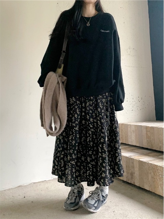 Женская юбка миди больших разм – обзор и цена Midi Skirt Floral