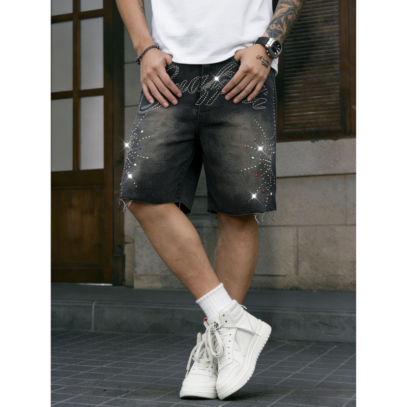 Мужские джинсовые шорты в амер – обзор и цена Shorts Denim Frayed
